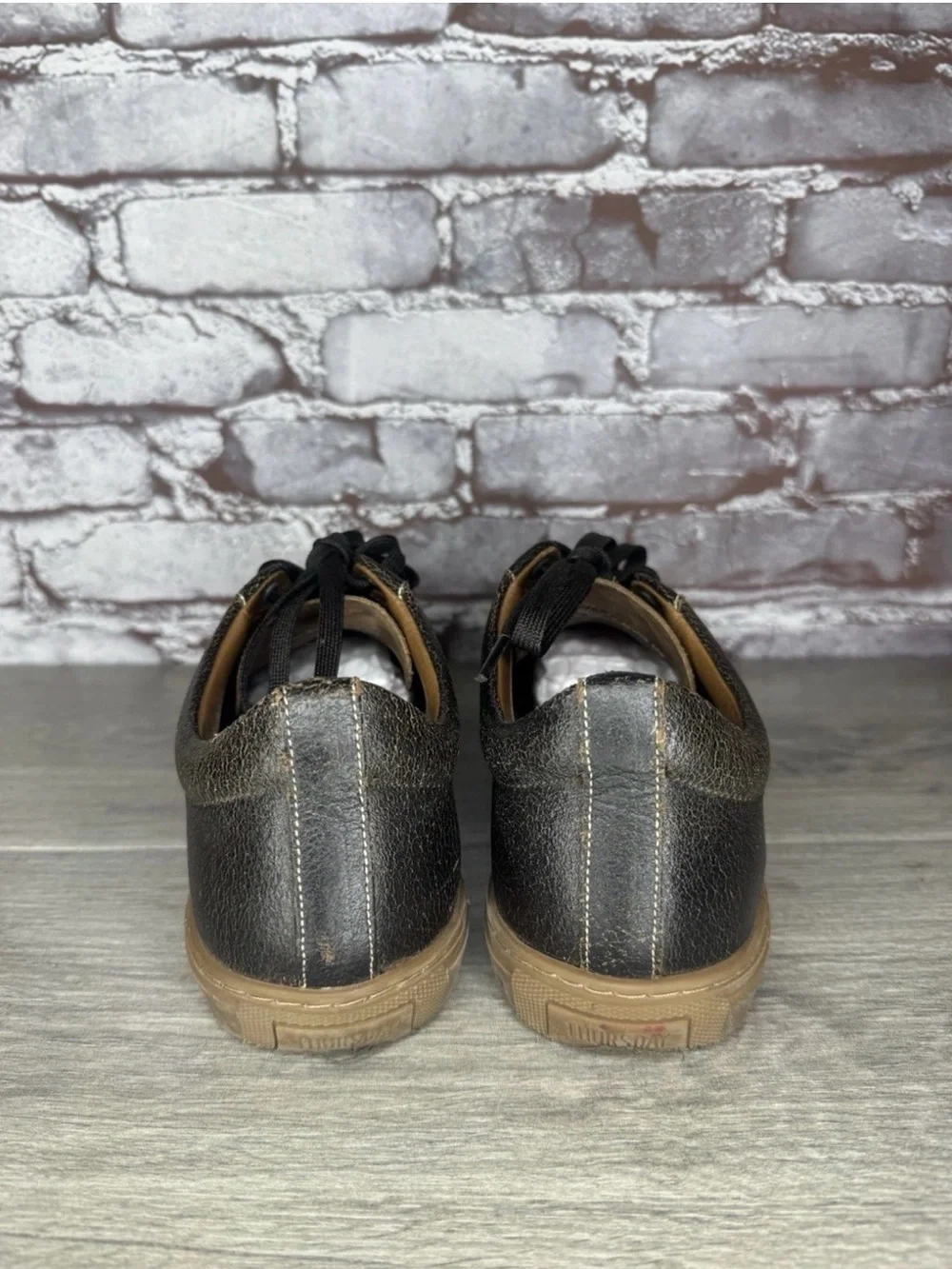 Thursday Boot Co. Premier Brown Leather Low Top Sneakers men sz 9.5W US/43EU
